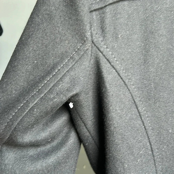 INC International Concepts Double Breasted Wool Coat | Wool Jacket | Pea Coat - Picture 9 of 10